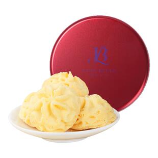 里昂贝尔维妮曲奇饼干进口黄油香酥点心纯手工制作云朵型糕点礼盒