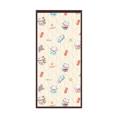 魔术贴粘贴遮挡风寒加厚夹棉保暖