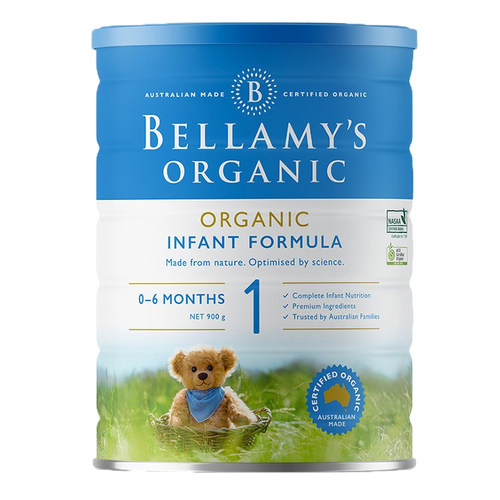 澳洲新版Bellamy贝拉米1段一段婴幼儿配方牛奶粉药房超市采购
