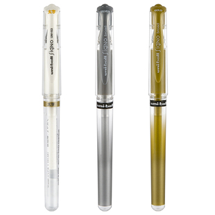 【新色】日本uni三菱中性笔UMN-155NC限定低阻尼Signo按动笔155顺滑按动笔0.5mm黑色笔