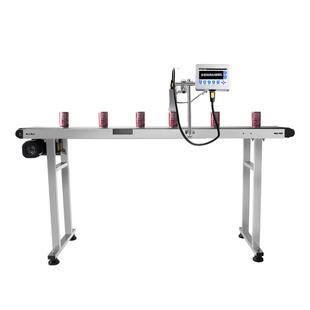 为琪智能在线打码机打生产日期纸盒包装袋在线喷码机喷日期序号二维码大字符打码器全自动流水线输送台分页机