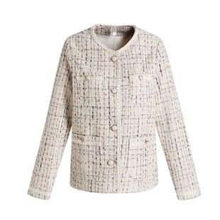 2025新款今年流行爆款小香风外套大码减龄女士春秋季甜美名媛上衣