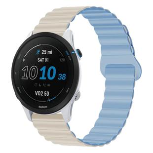 适用Garmin佳明Forerunner245m/265/645手表255表带venu2plus男245m女venu3s/sq2硅胶磁吸965/158原装955