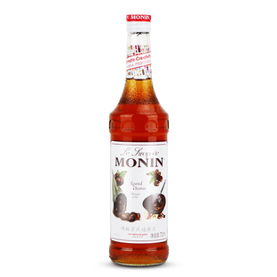 莫林糖浆700ML烤板栗风味咖啡冲调调鸡尾酒奶茶专用