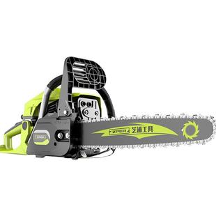 油锯伐木锯汽油锯小型家用手动链条锯树神器原装正品四冲程汽油锯