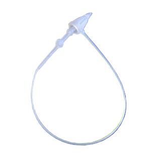 吊牌挂绳手穿针子母扣衣服吊牌线标签绳子服装鞋子通用塑料扣吊绳