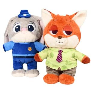 迪士尼疯狂动物城朱迪尼克毛绒玩偶公仔女生士背包双肩包新年礼物