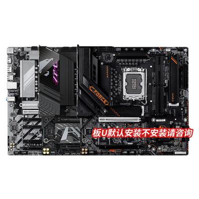 技嘉超耐久H810M DS3H/B860M小雕电竞雕Z890M战鹰冰雕单主板