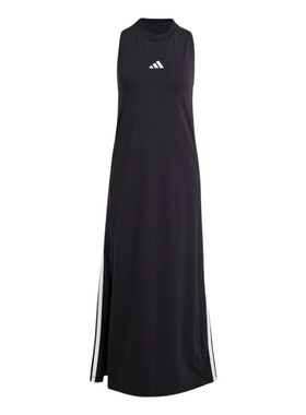 adidas阿迪达斯连衣裙女子秋季弹力工字背无袖长裙子 JE1208