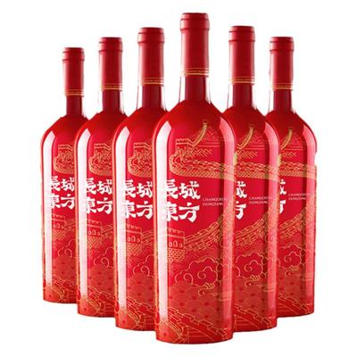 长城东方解百纳干红喜酒6瓶正品