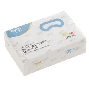 多优婴儿柔纸面巾新生儿童妇婴敏感鼻可用含保湿因子120抽4包1提