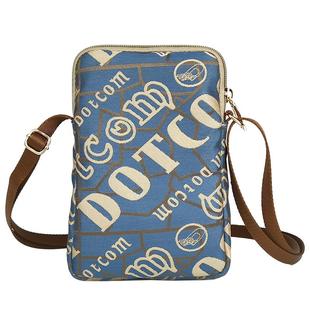 盛装舞步春夏时尚潮流手机包小方包帆布小斜挎包X210