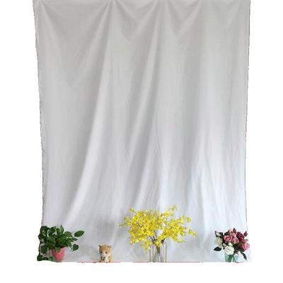 白色儿童摄影ins网红店背景布