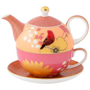 斯达高stechcol翼影斑斓骨瓷子母壶英式午茶具茶壶下午茶