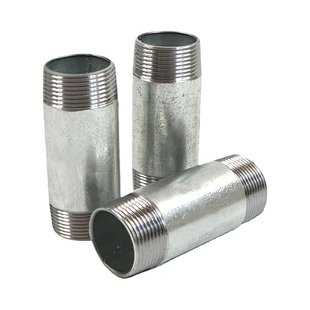 1.5寸DN40镀锌钢管带螺纹镀锌钢管双头丝国标镀锌水管加厚暖气管