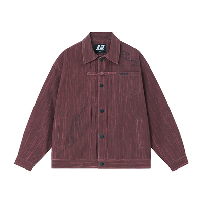 FORNINES盘扣刺绣夹克