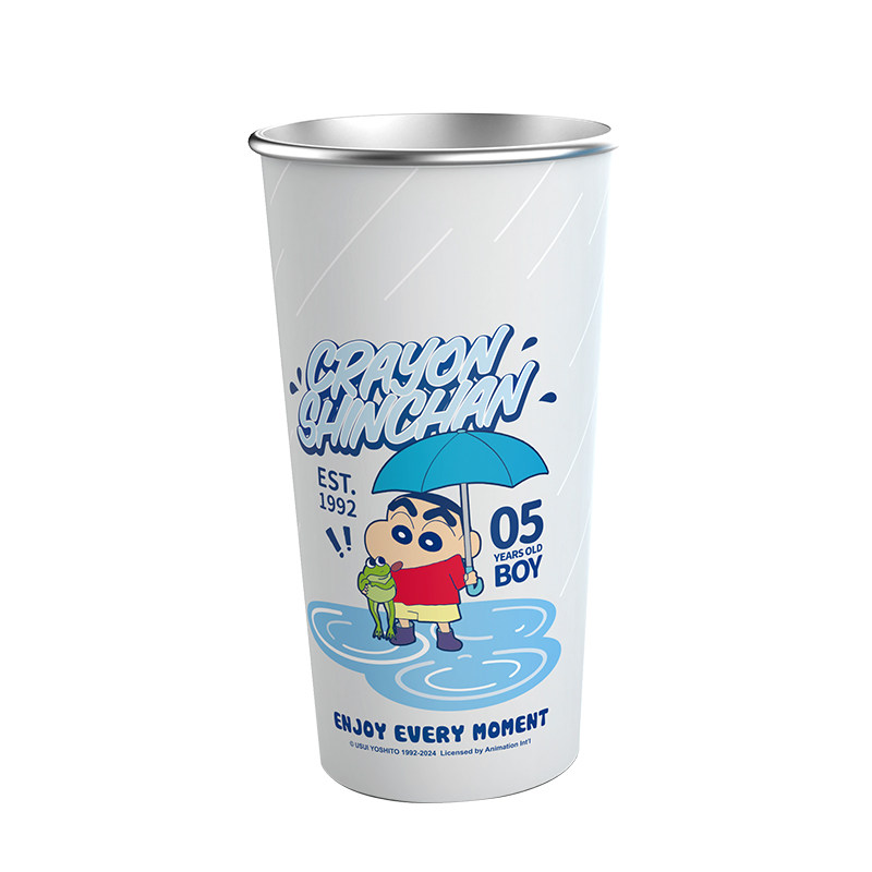 让喝水有趣【遇冷变色水杯】蜡笔