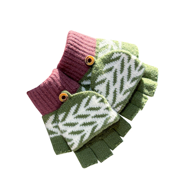 儿童手套冬季复古风加厚保暖防寒