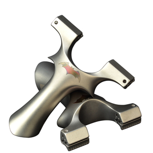 聚义正品630不锈钢蝙蝠二代弹弓高精度大威力钛合金龙齿成年人弓