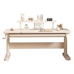 儿童学习桌小学生家用简约学习写字桌新款书桌升降桌椅套装实木桌