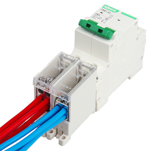 FJ空开接线端子电线分线器并线分支接头接线神器断路器专用分线盒