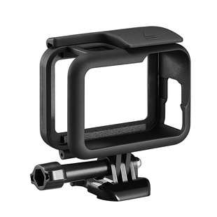 适用gopro12/11/10/9运动相机防摔保护壳 兔笼边框可侧开充电配件