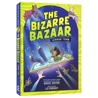 The Bizarre Bazaar Mirror Town 奇异集市1 镜像小镇 全彩漫画书 青少年英语课外读物 奇幻悬疑 图像小说 英文原版进口儿童图书