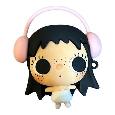羊咩咩MM可爱萌趣卡通苹果蓝牙小玉yuy耳机壳适用AirPods3代小众pro2/pro3少女心4代软韩系耳机套