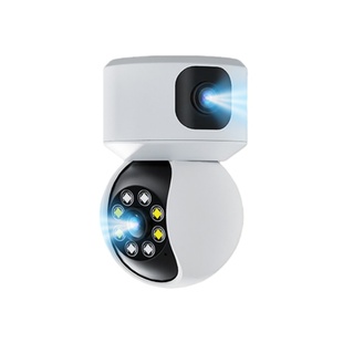小米适用监控摄像头无线室内家用吊顶摄影头360度全景高清监控器