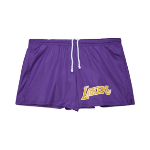 Mitchell&Ness短裤公牛勇士湖人美式潮流百搭轻薄运动裤热裤女MN