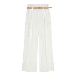MOUSSY 春季工装风通勤压褶口袋宽松休闲裤010GAS30-5150