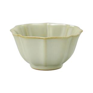 青澹汝窑月白釉汝瓷主人杯单杯茶盏景德镇功夫茶杯品茗杯开片送礼