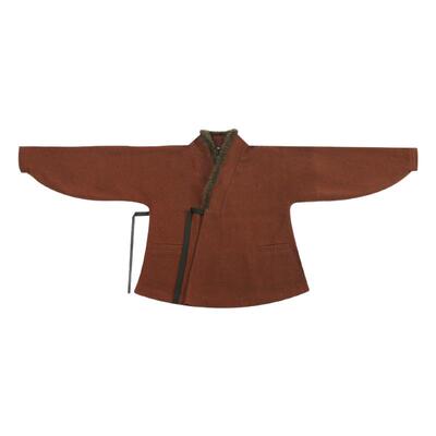 毛呢明制红热岩绒秋冬季保暖上衣