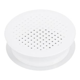 圆形透气网塑料透气孔盖家具鞋柜衣橱柜透风通风网白色透气散热孔