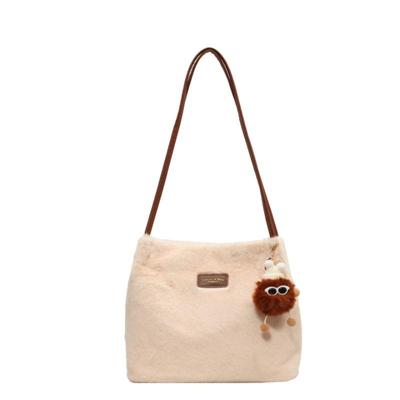 娜达丽亚托特包毛绒韩版女包