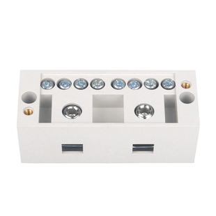 自升式电线分线盒二进八出大功率明装分线器零火接线端子分支并线