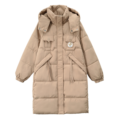 时尚中长款棉衣女外套