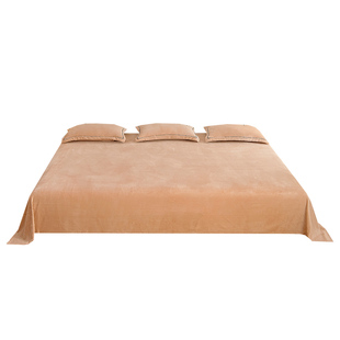 秋冬天加绒超大2米床250cmx270cm牛奶绒拼接床3米大床单加大加宽