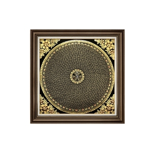 现代中式轻奢藏族唐卡装饰画客厅招财风水公司办公室壁玄关背景画