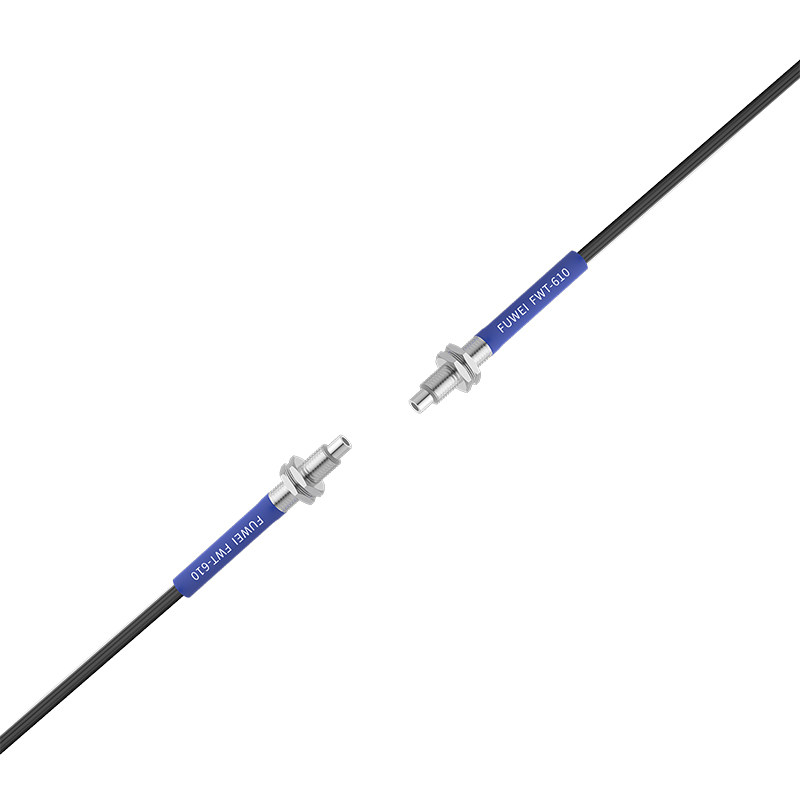 FUWEI对射光纤传感器探头FWT-310感应器M3M4M6激光红外开关放大器
