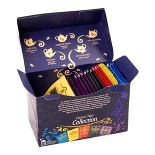 Twinings川宁红茶精选盒装20包仕女伯爵早餐锡兰大吉岭茶奶茶运损