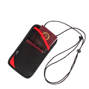 便携多功能证件收纳包挂脖多卡位机票夹小护照包出国旅行登机包袋