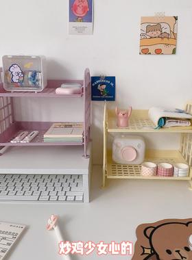 家居好物室内房间卧室书房书桌桌面布置收纳摆件少女心创意装饰品