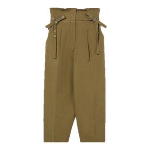 IT 3.1 Phillip Lim女装高腰露踝裤新品时尚简约宽松锥形裤009UCL