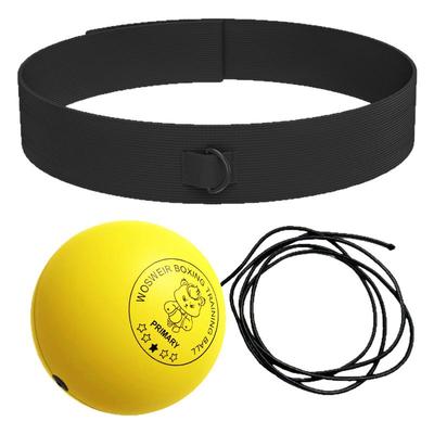 拳击球头戴式拳击反应球儿童训练成人搏击弹力球躲闪速度球训练器