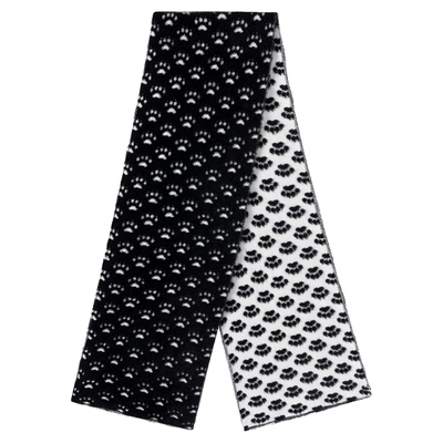 秋冬情侣提花仿貂毛披肩围脖