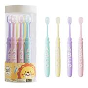 卡通字母儿童软毛牙刷10支装(送桶)