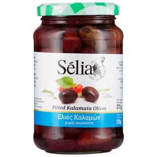 希腊进口 奥帝卡拉玛塔去核橄榄罐头 370g 披萨意面沙拉西餐配料