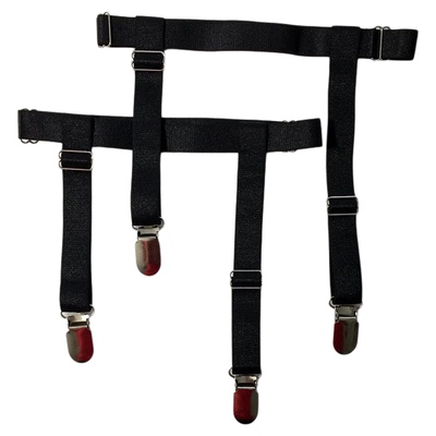 吊袜带衬衫夹腿环式吊带丝袜防滑