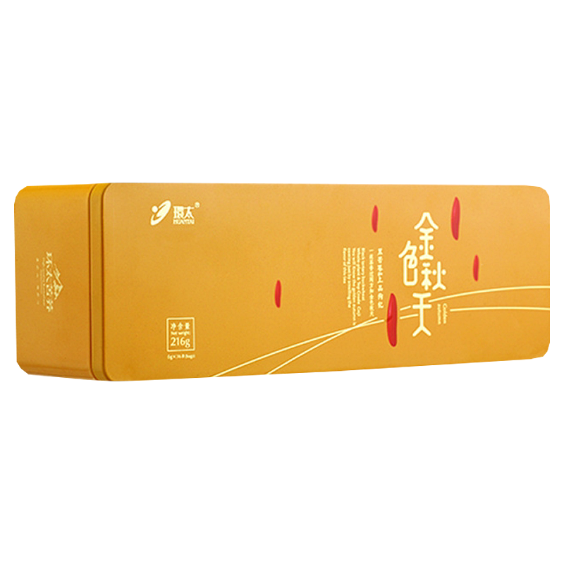 环太黑苦荞茶四川大凉山铁盒礼盒